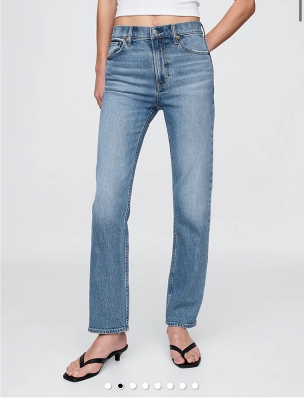 GAP 90’s Straight High Rise Jeans